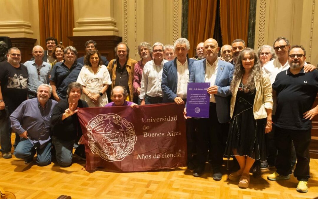 A 40 años de la normalización de la UBA: la Asamblea que marcó el regreso del cogobierno